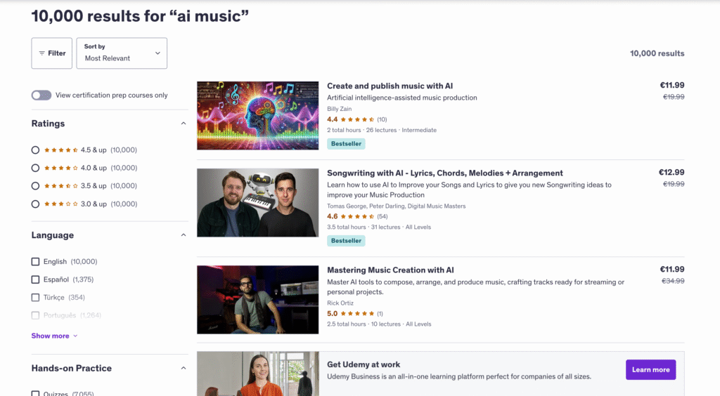 make money with ai music, transform your expertise and immersive experience into profit by creating online courses
